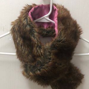Faux fur scarf